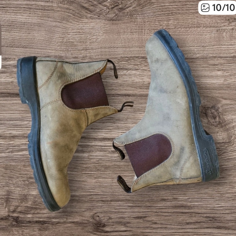 Blundstone Brown Tan Ankle Boots Size 8.5